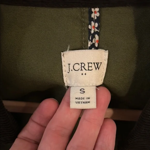 J. Crew Women's Green Jacket - Picture 2 of 4